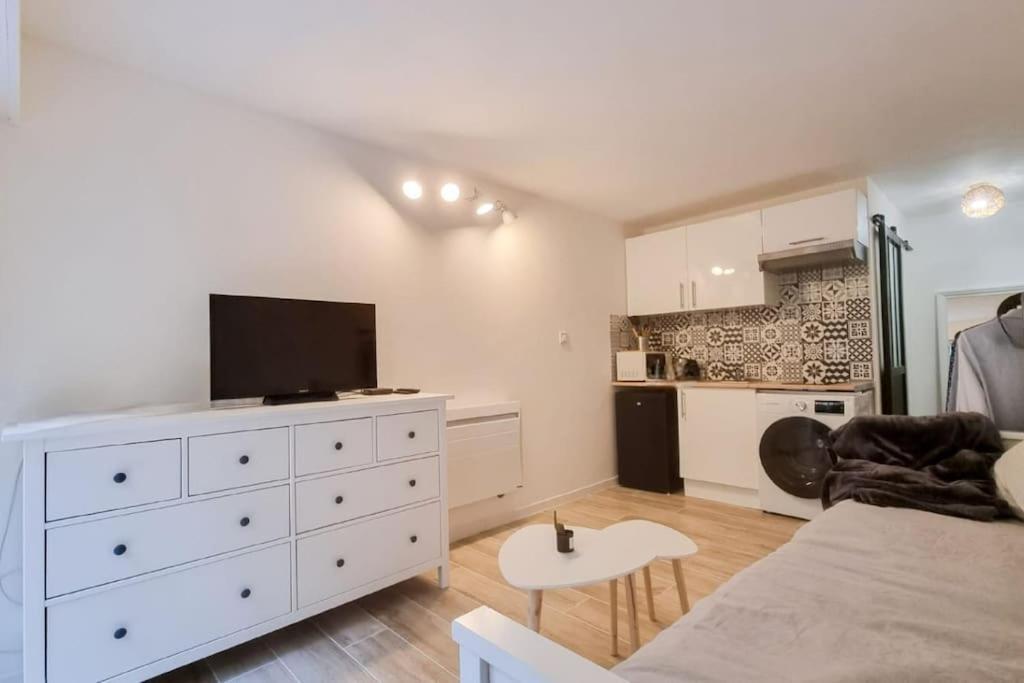 Studio Avec Garage 5Min Cannes Centre Eksteriør billede